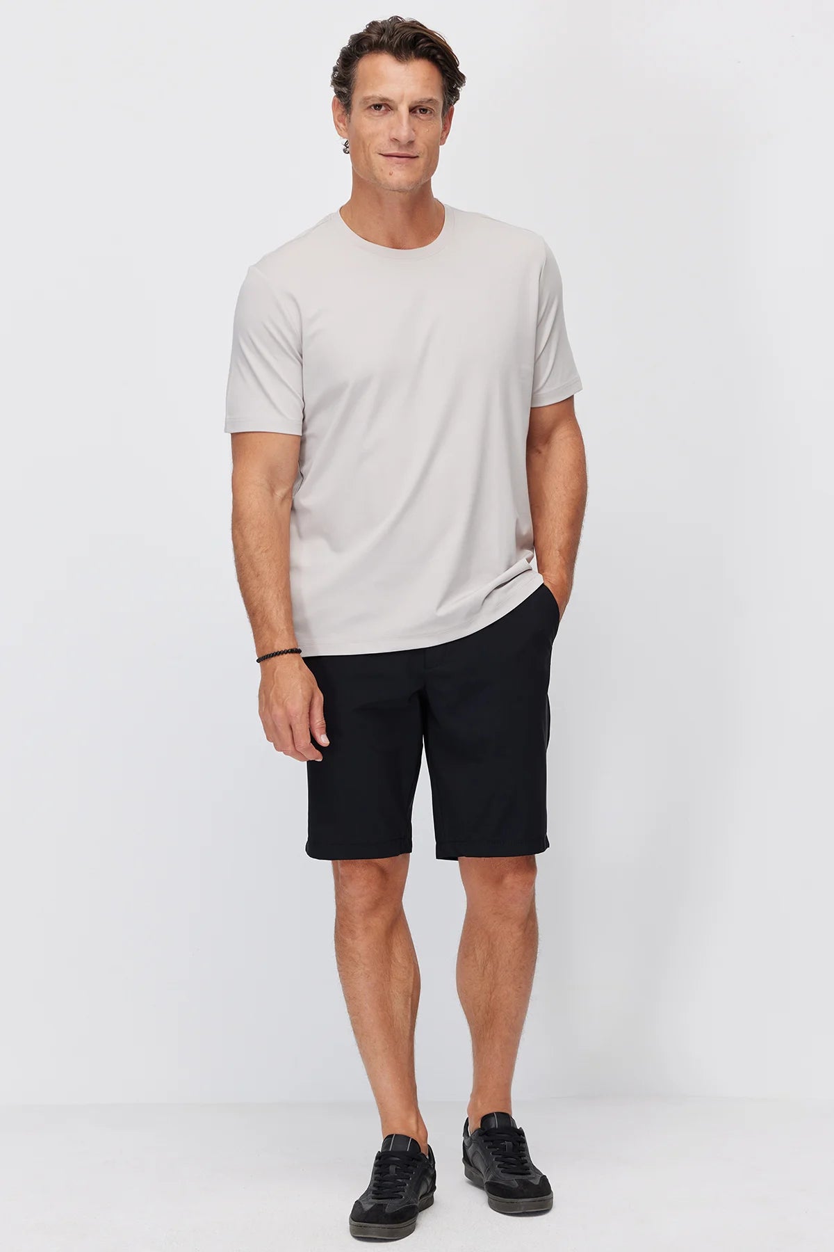 Men's Elastic Waist Jogger Shorts