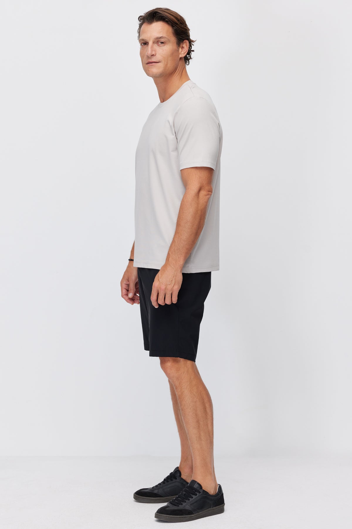 Men's Elastic Waist Jogger Shorts