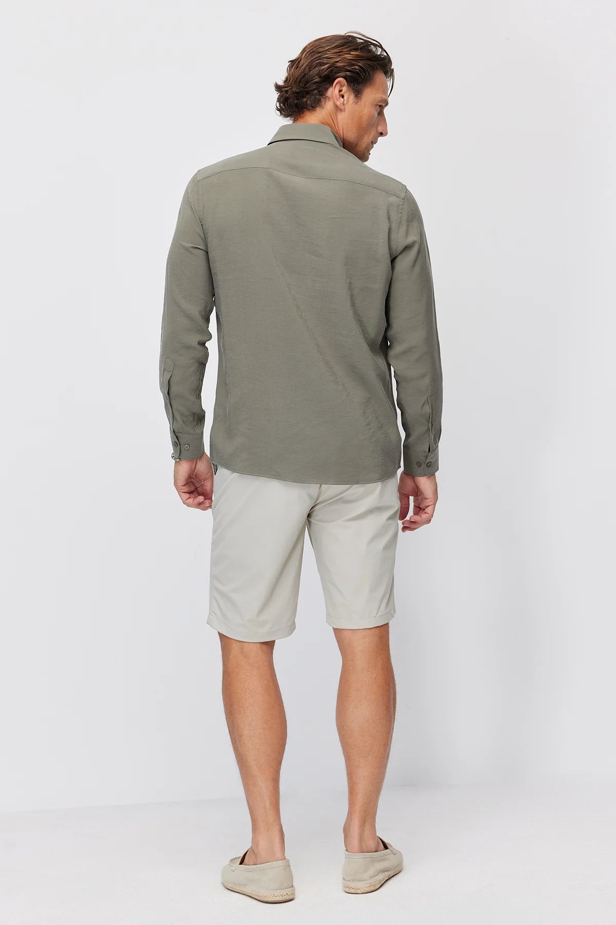 Men's Elastic Waist Jogger Shorts