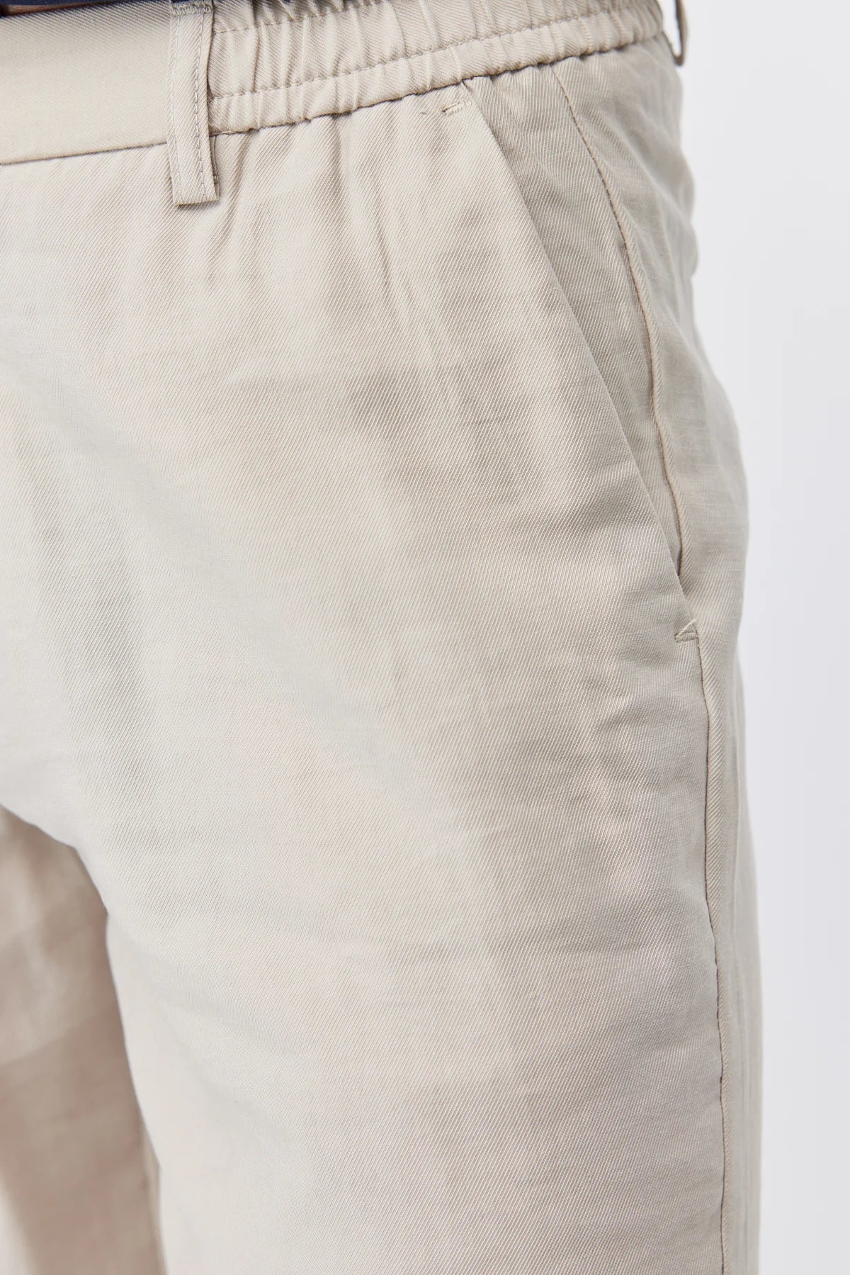 Men's Jogger Shorts with Semi-Elastic Waistband