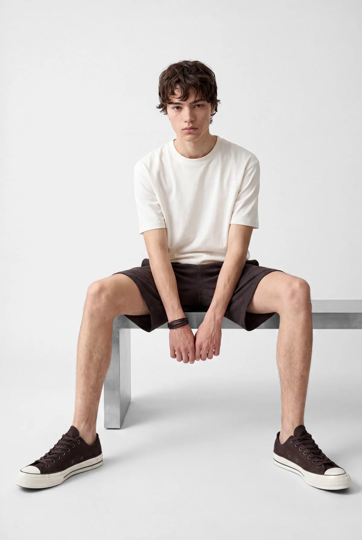 Men's Textured Shorts