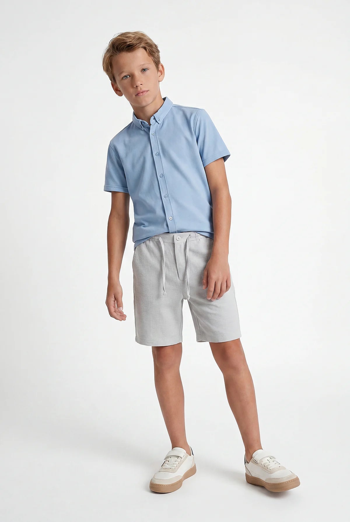 Boys' Shorts with Belt