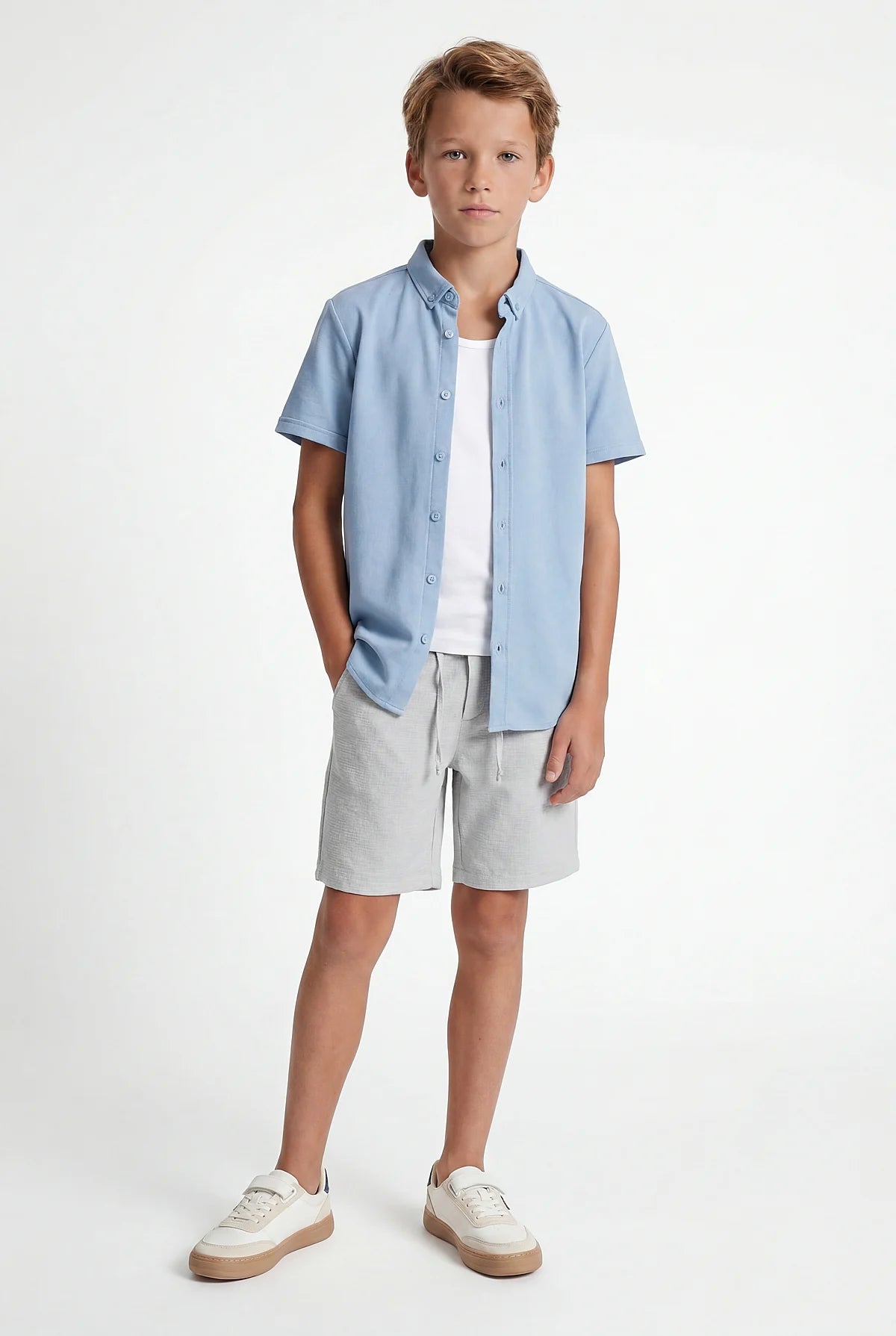 Boys' Shorts with Belt