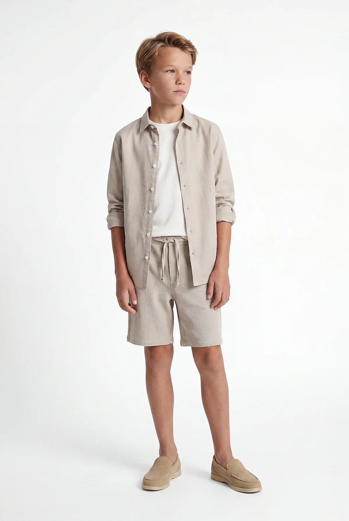 Boys' Shorts with Belt