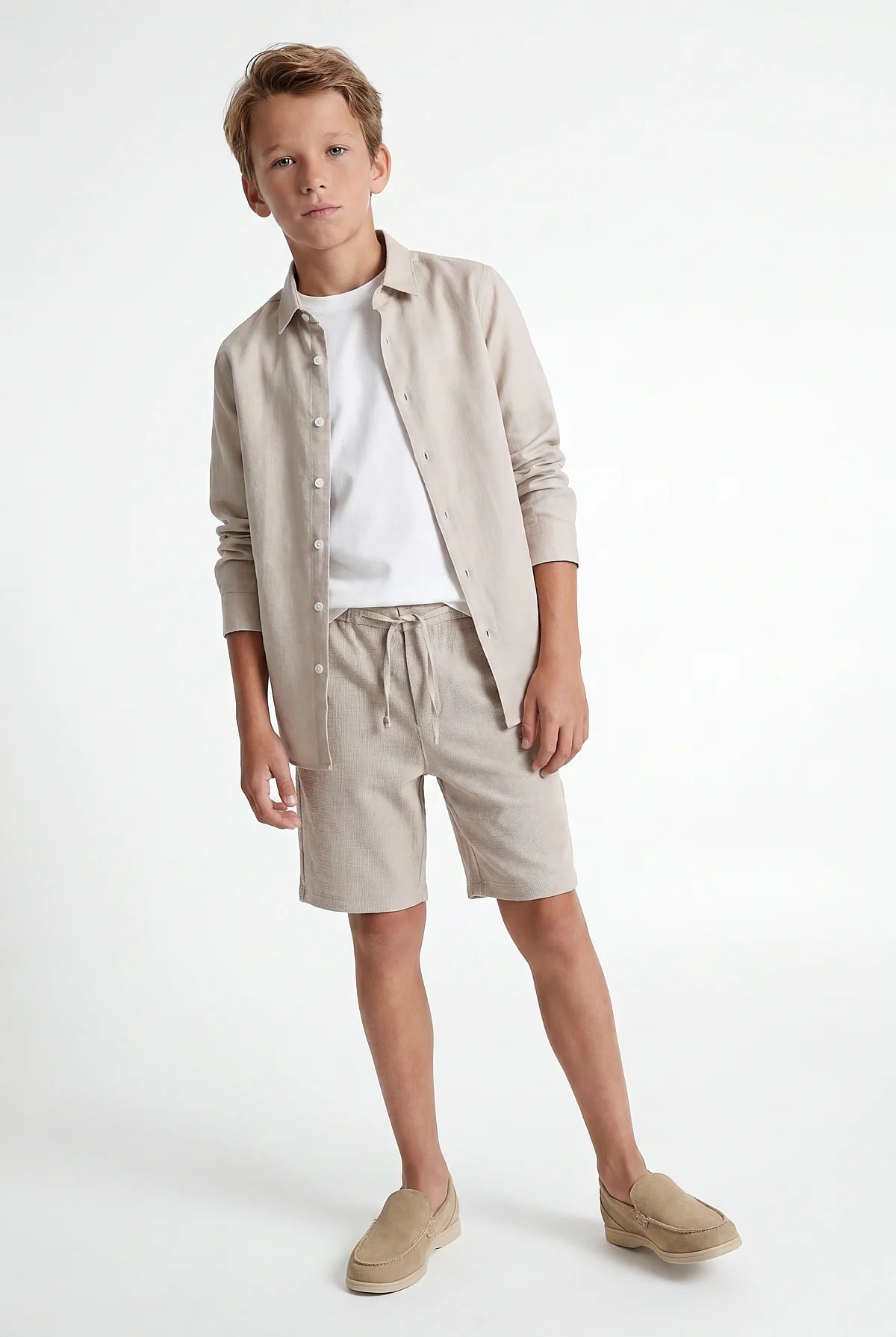Boys' Shorts with Belt