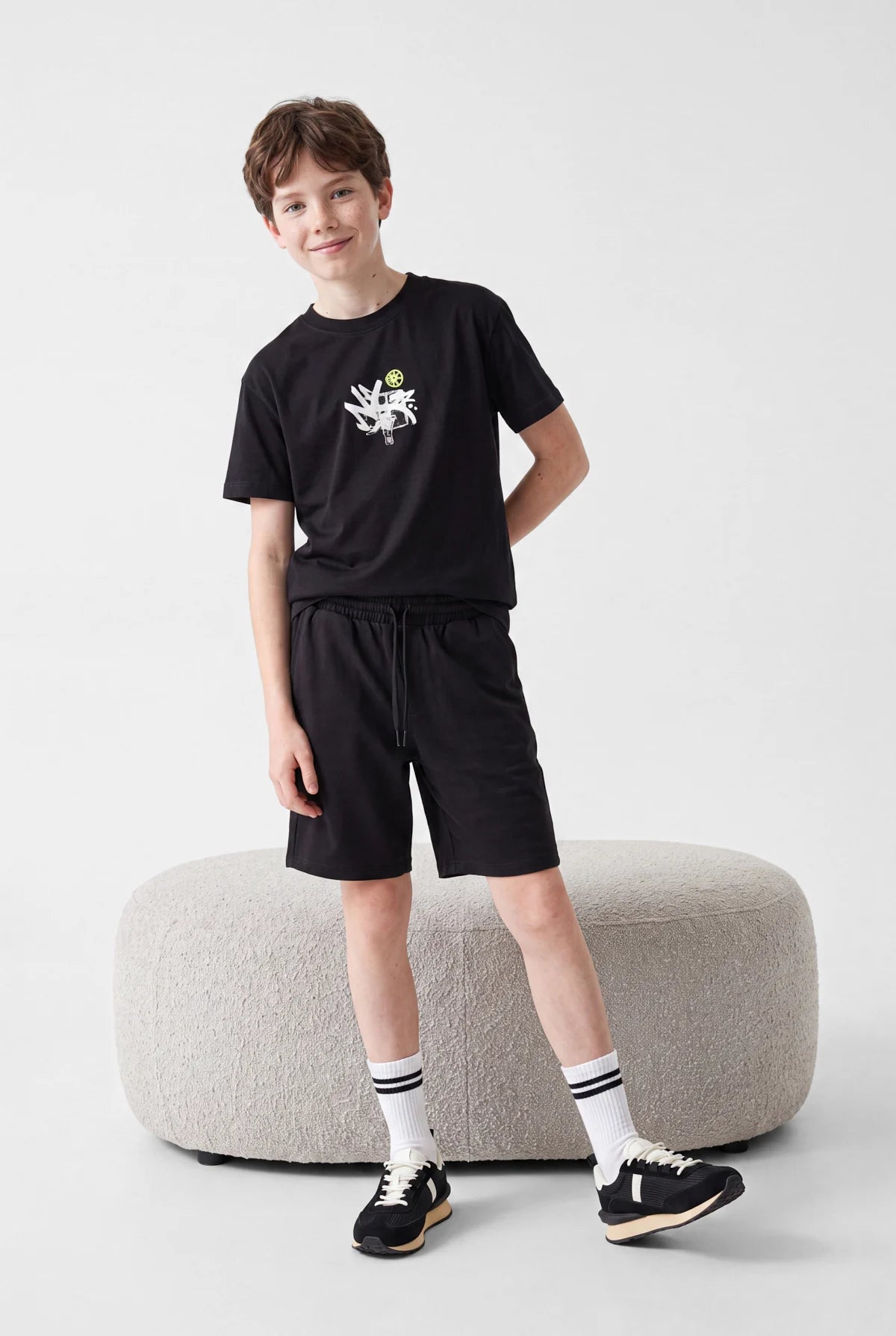 Boys' Elastic Waist Shorts