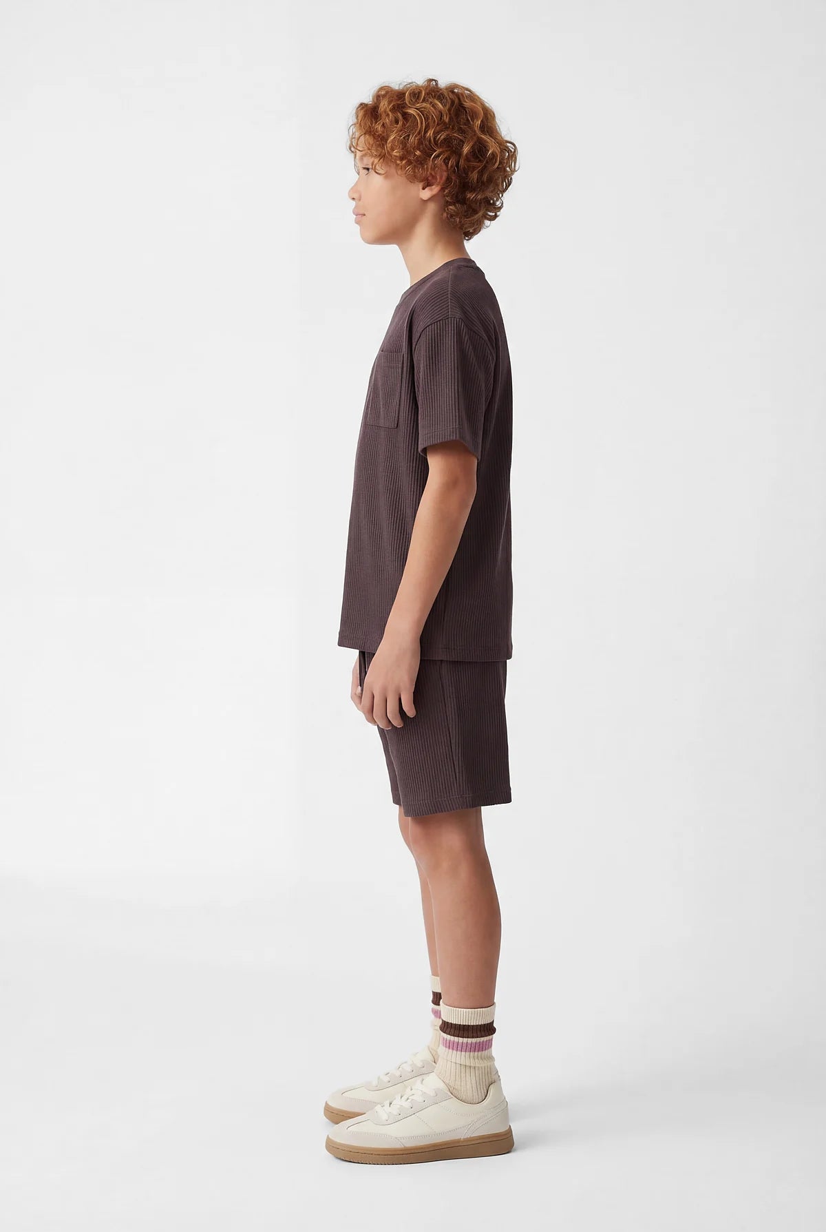 Boys' Shorts with Elastic Waistband and Tie