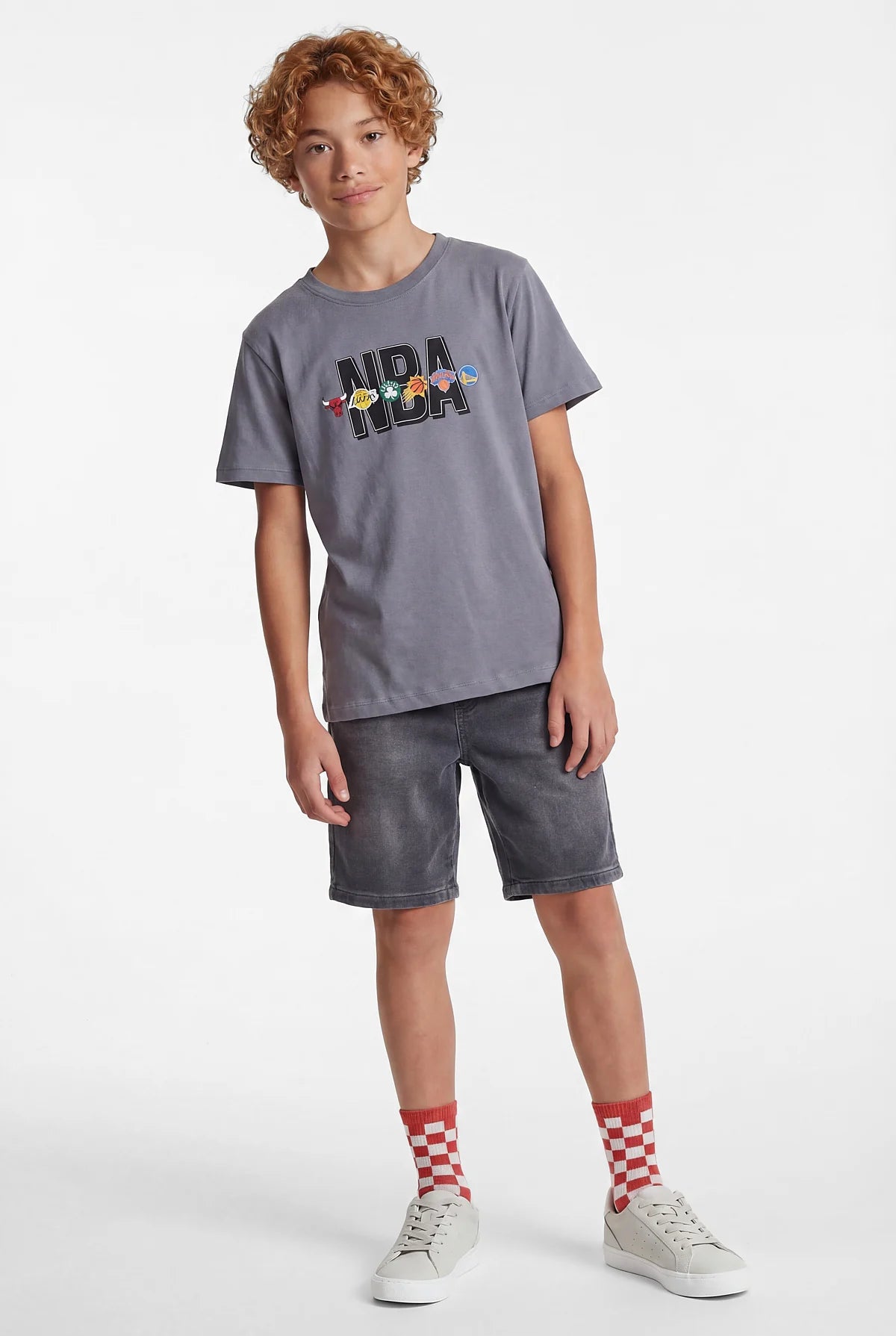 Boys' Denim Shorts with Elastic Waistband