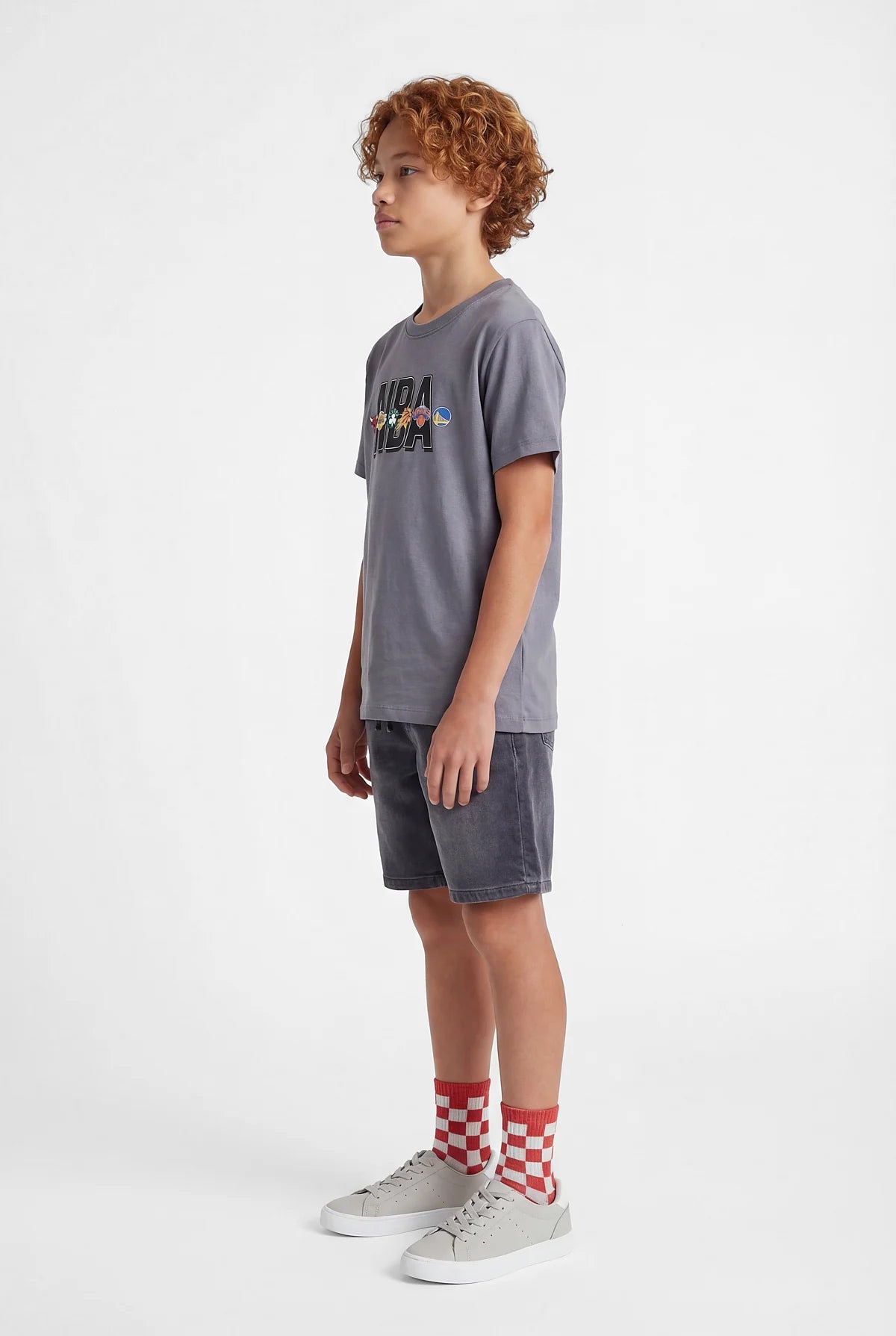 Boys' Denim Shorts with Elastic Waistband