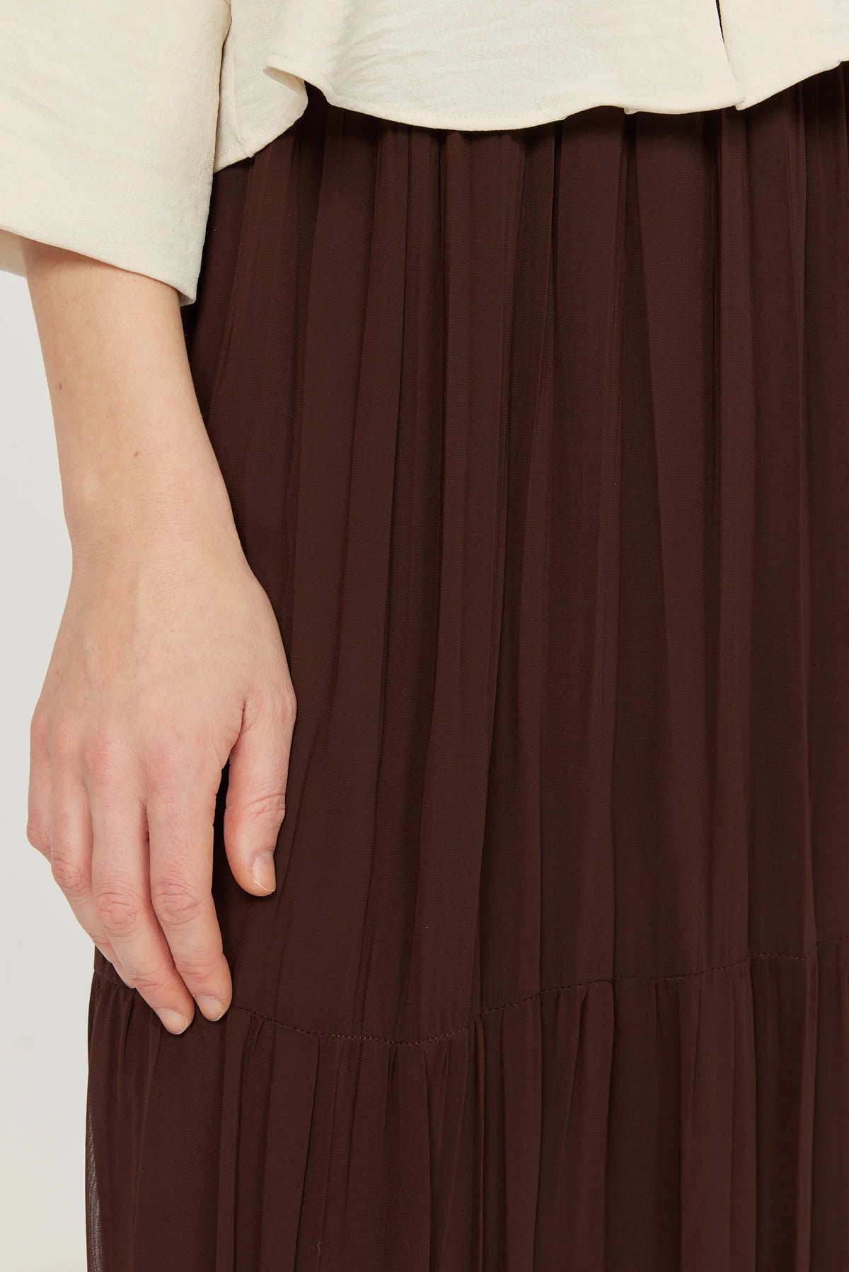 Women’s Pleated Chiffon Skirt