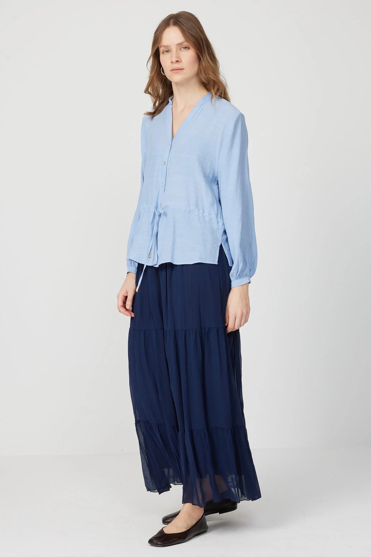Women’s Pleated Chiffon Skirt