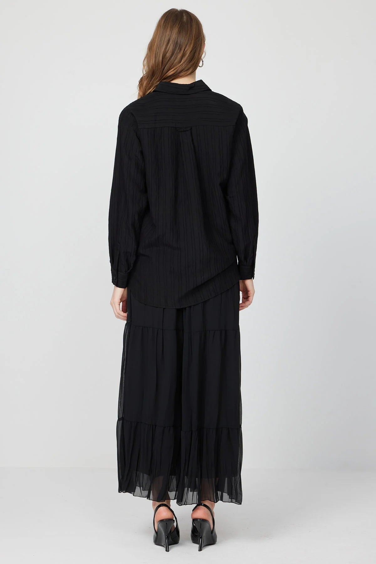 Women’s Pleated Chiffon Skirt