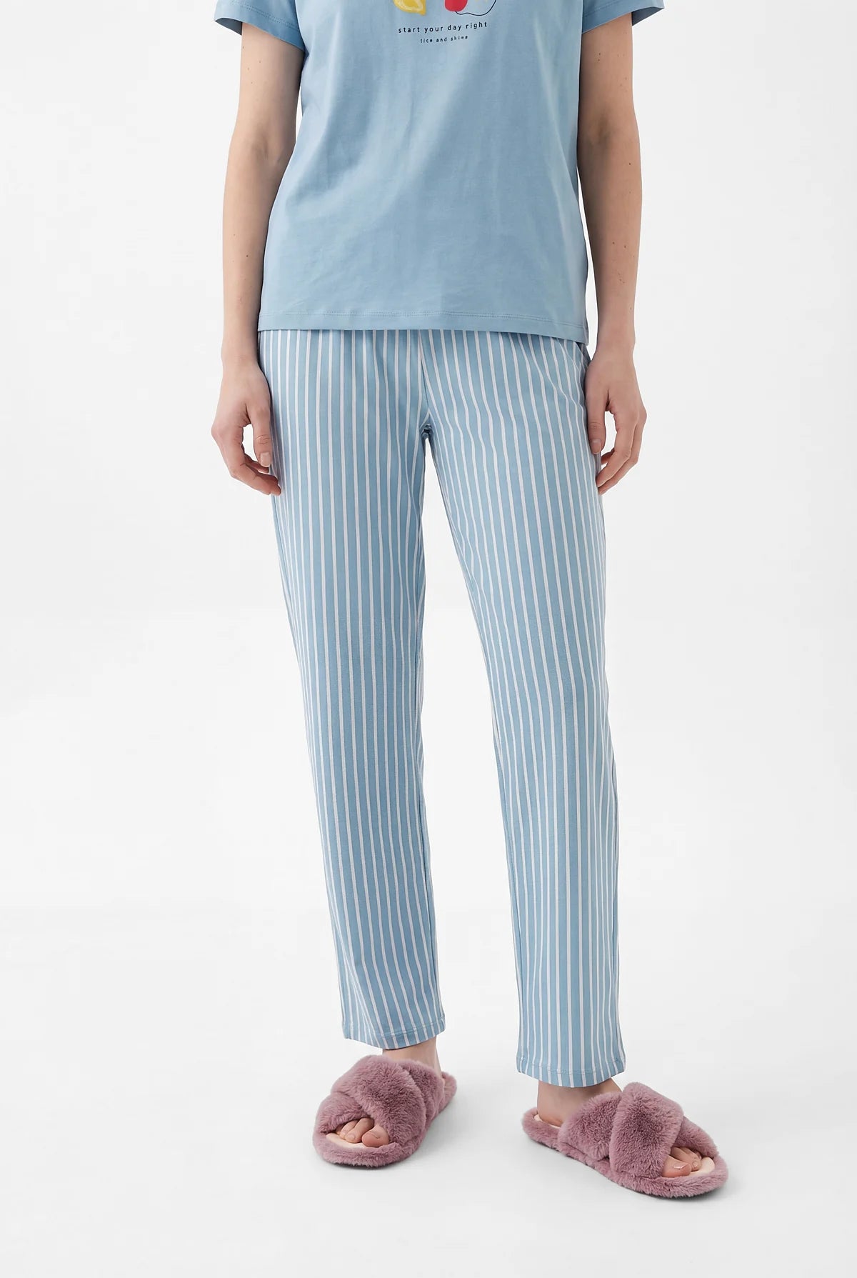 Women's Printed Pajama Set