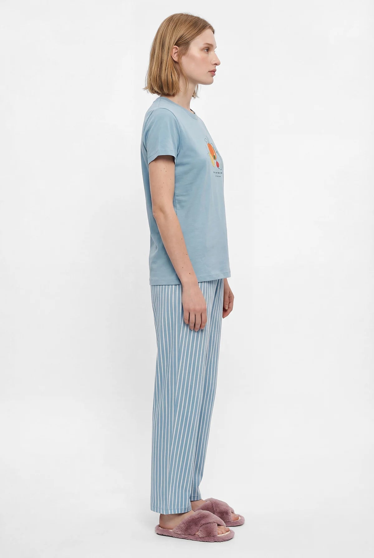 Women's Printed Pajama Set