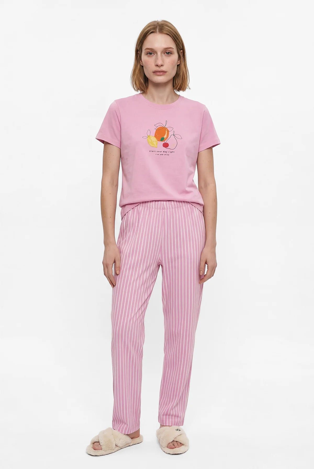 Women's Printed Pajama Set