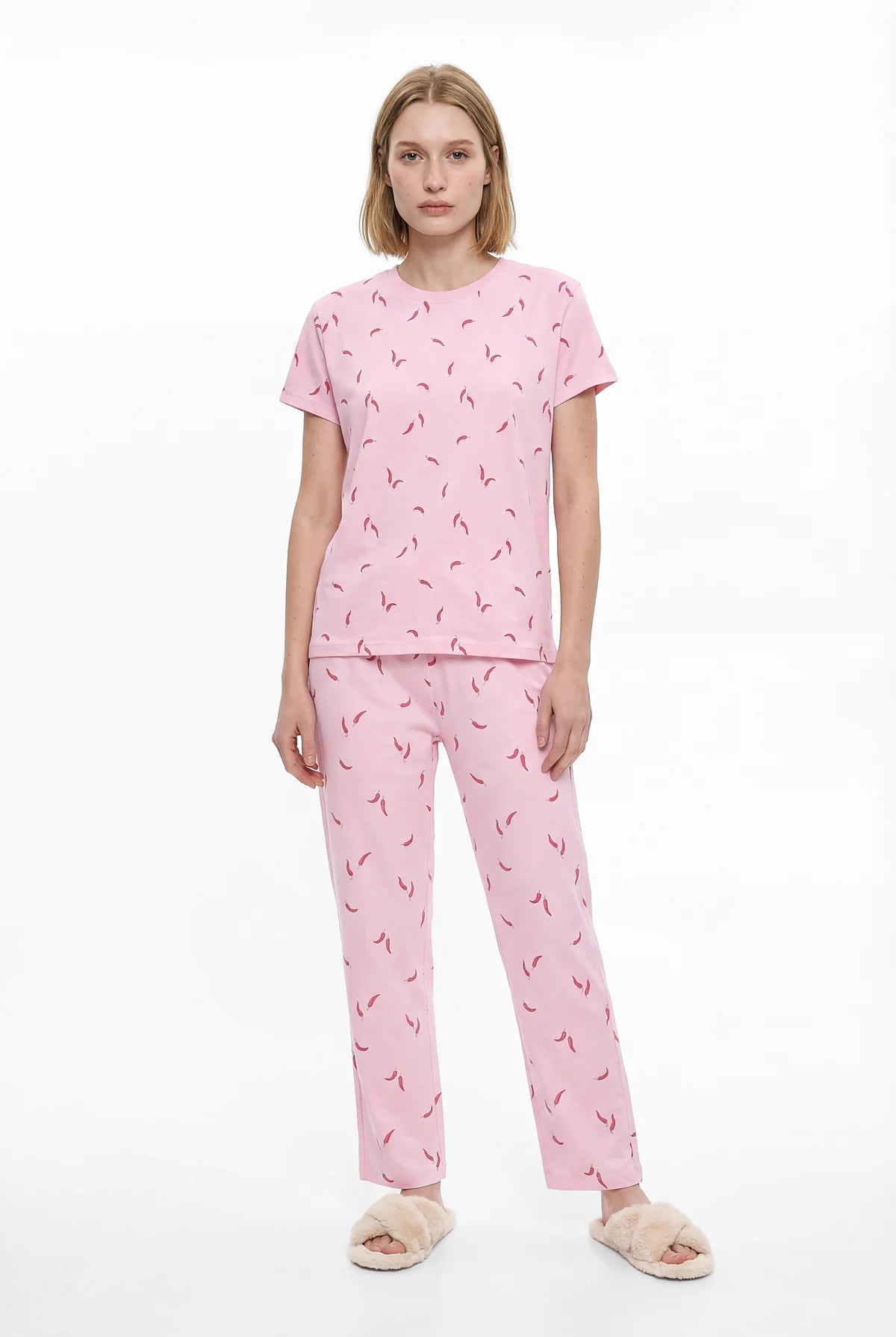 Women's Printed Pajama Set