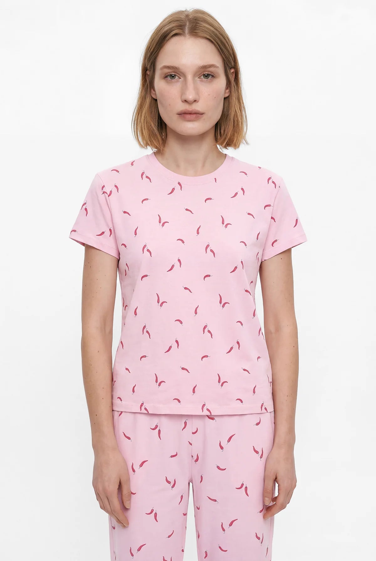 Women's Printed Pajama Set