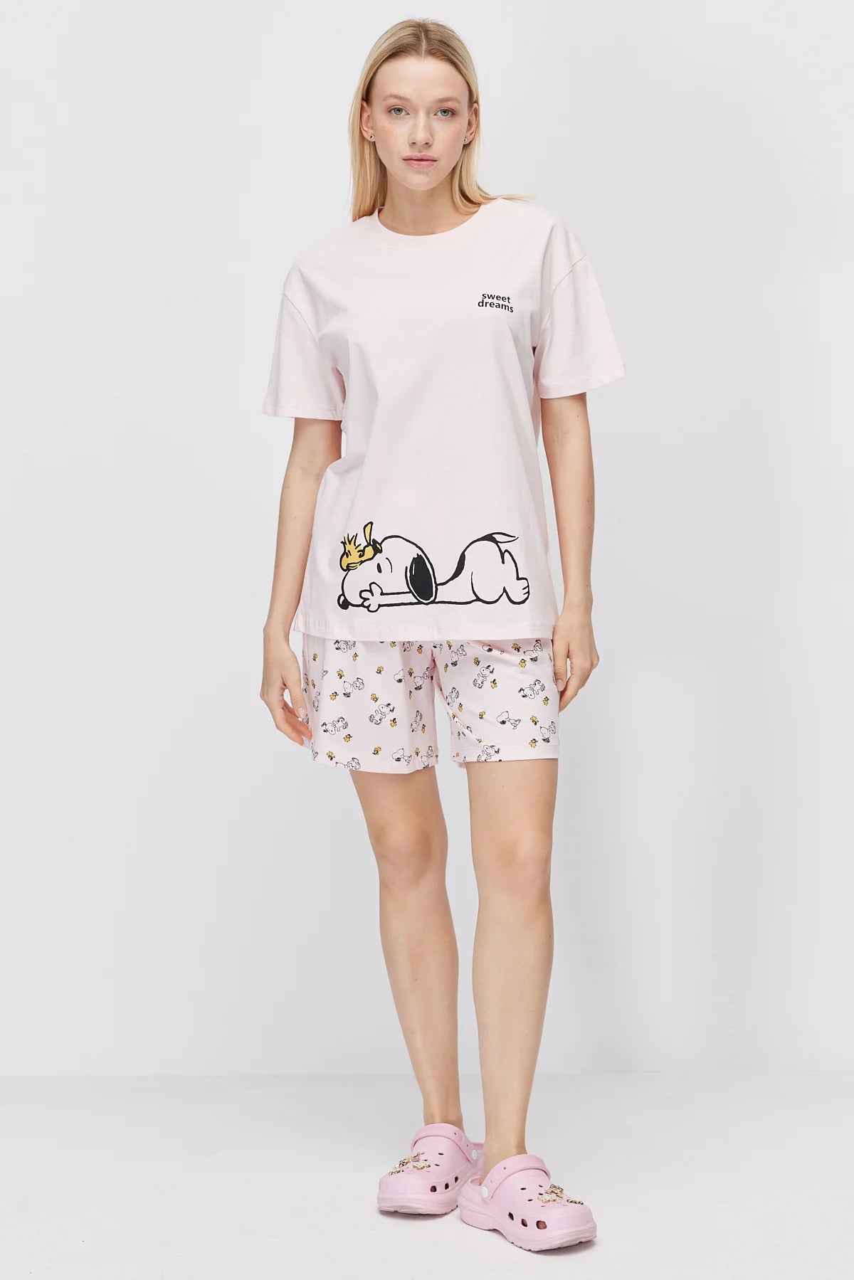 Women's Printed Shorts Pajama Set