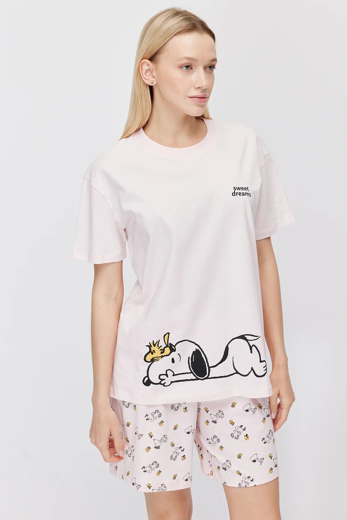 Women's Printed Shorts Pajama Set