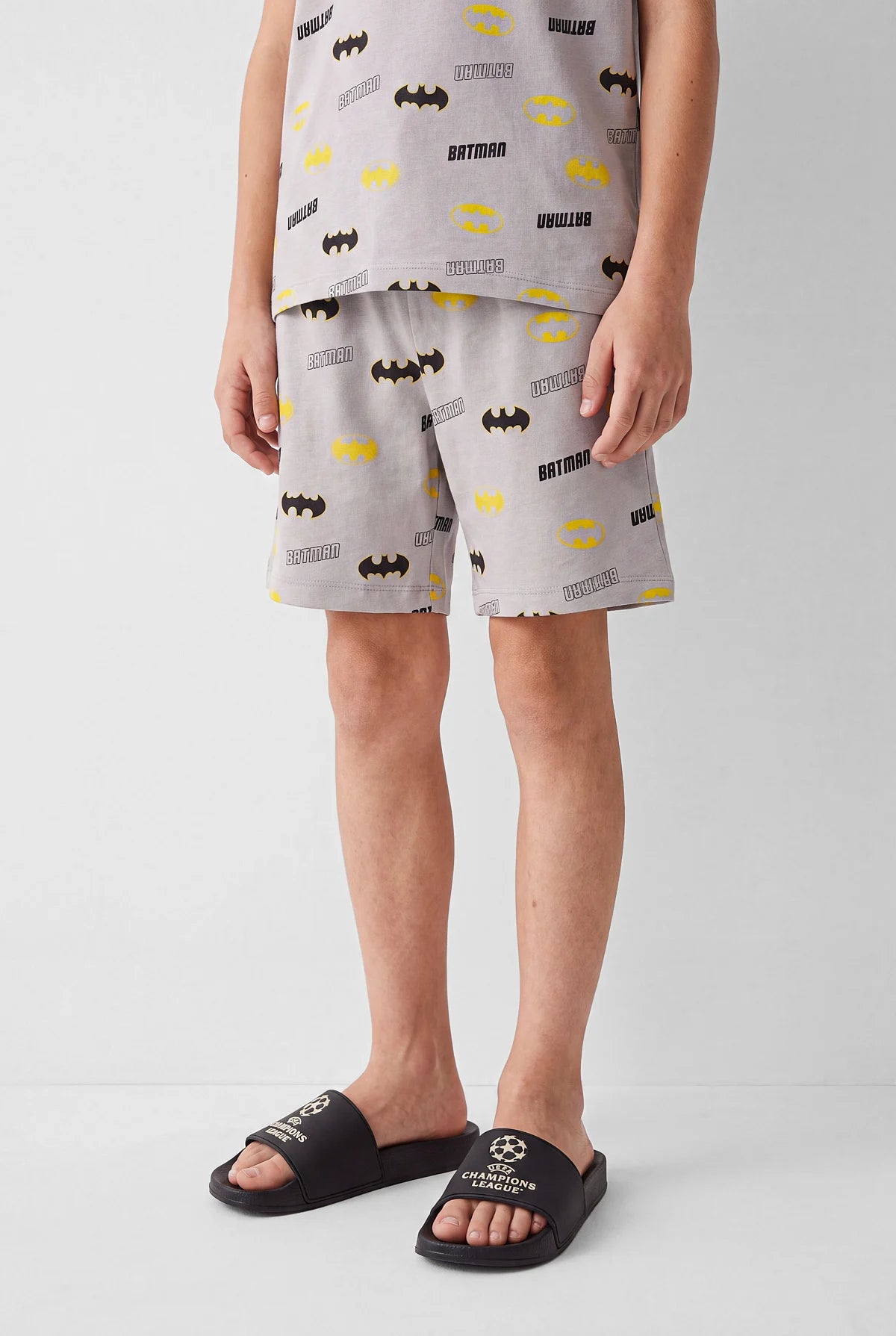 Erkek Çocuklar İçin Baskılı Pijama Takımı