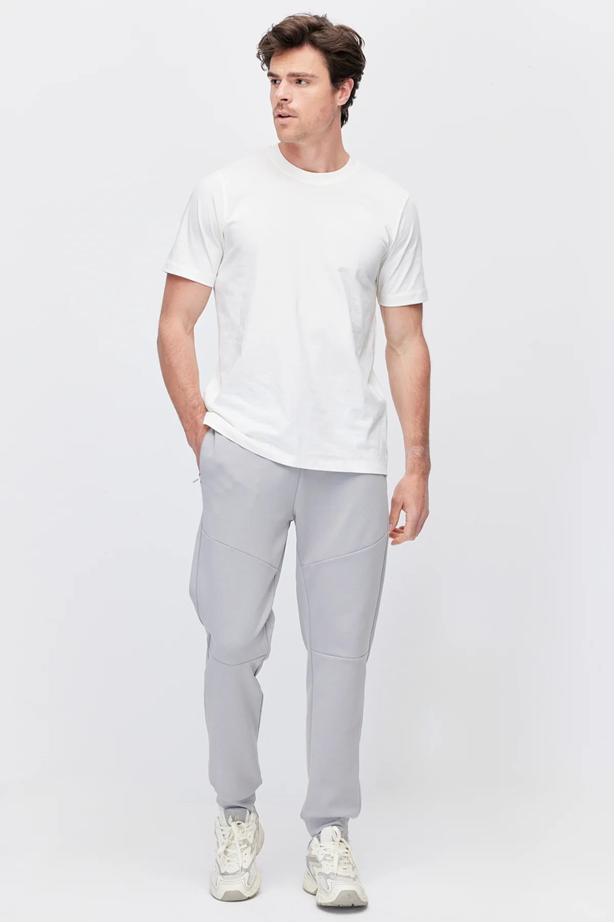 Men's Sweatpants with Elastic Waistband