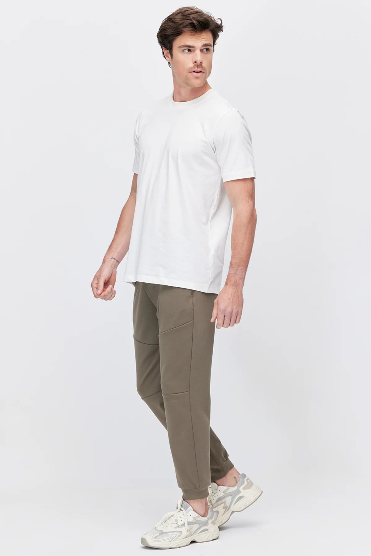 Men's Sweatpants with Elastic Waistband