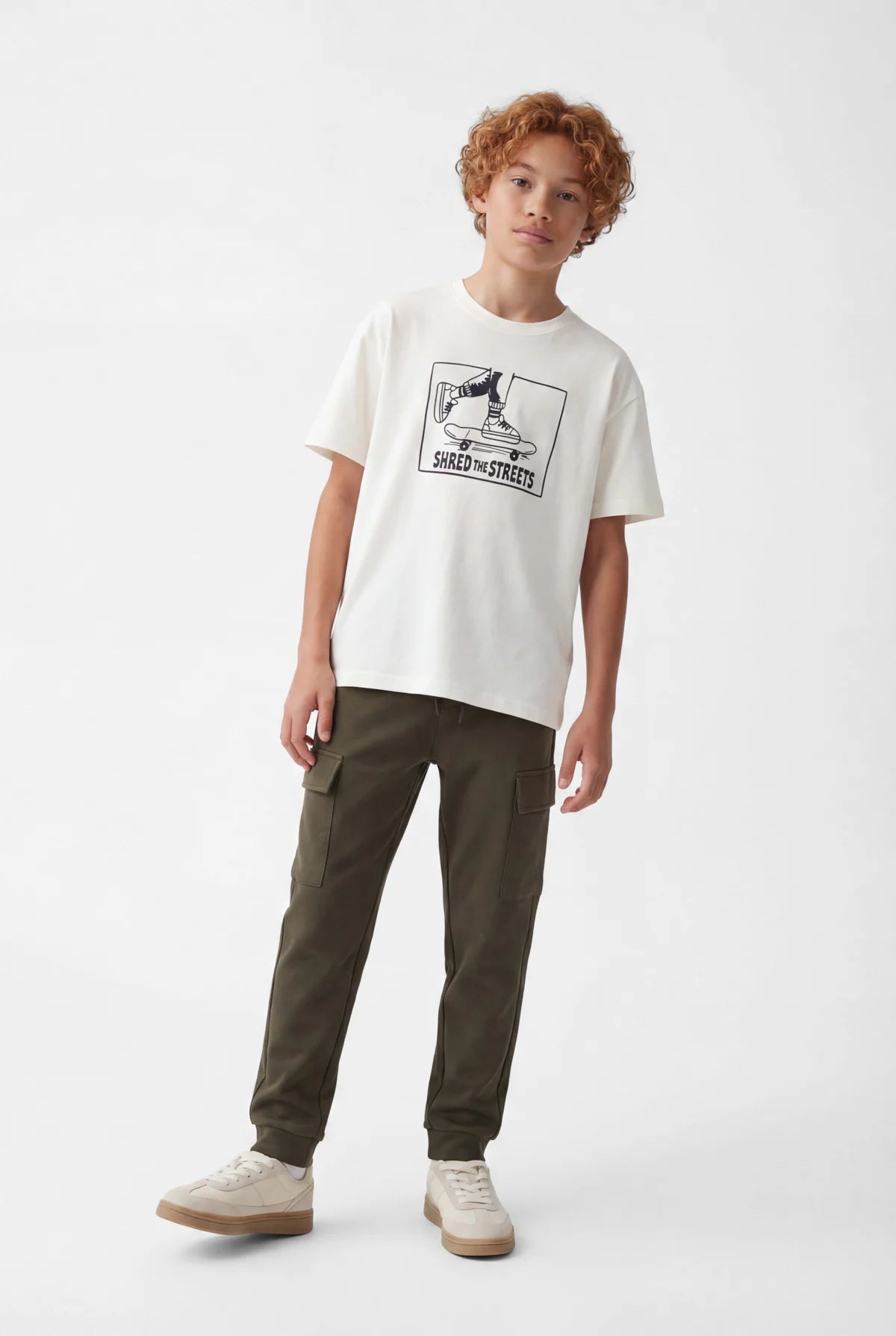 Boys' Cargo Pocket Sweatpants