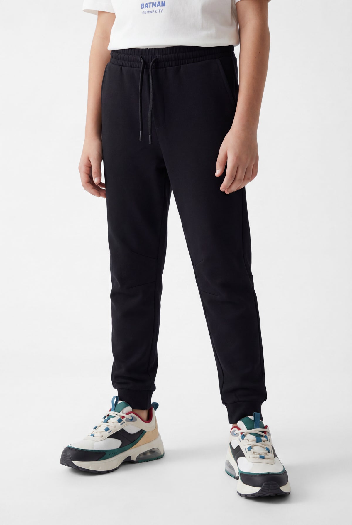 Boys' Sweatpants with Elastic Waistband and Drawstring