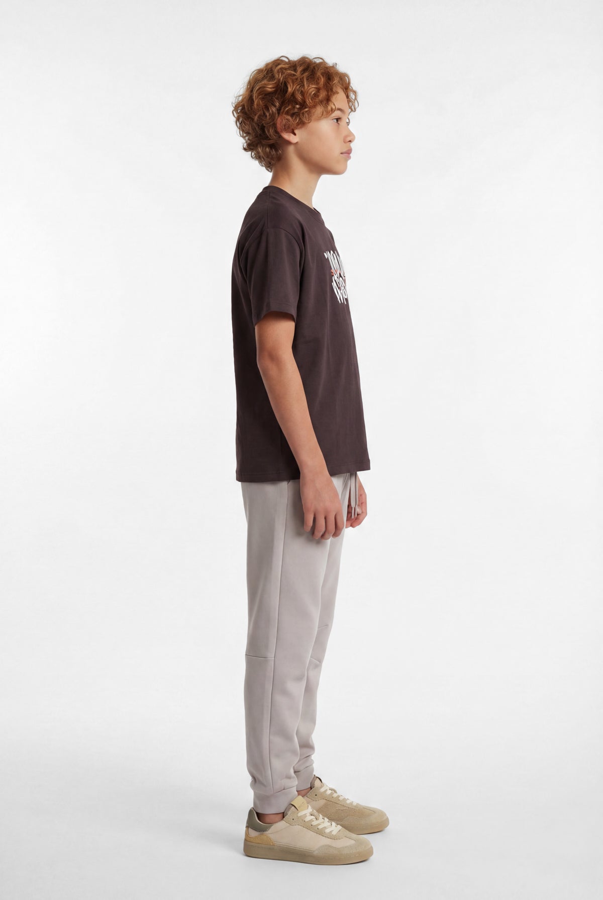 Boys' Sweatpants with Elastic Waistband and Drawstring