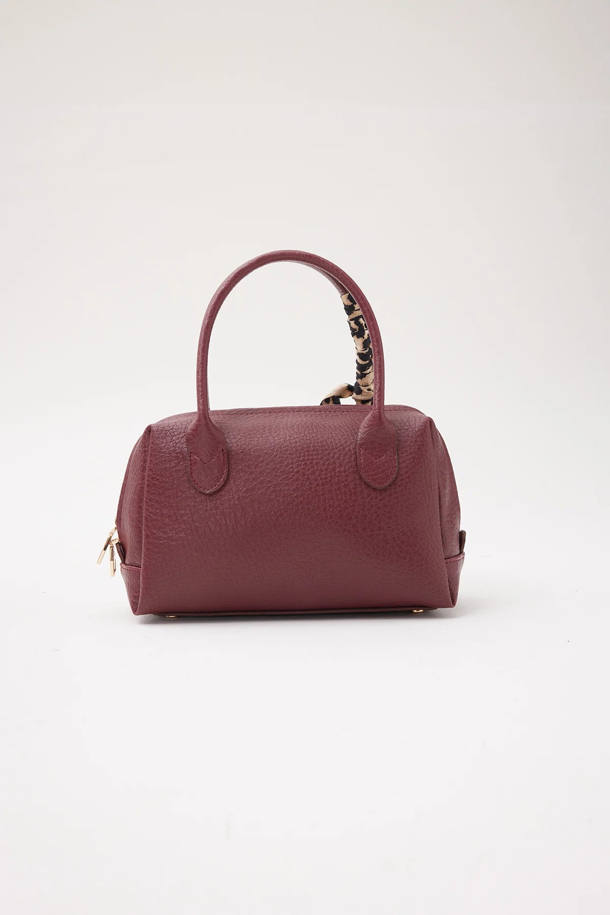 Women's Handbag with Scarf Detail