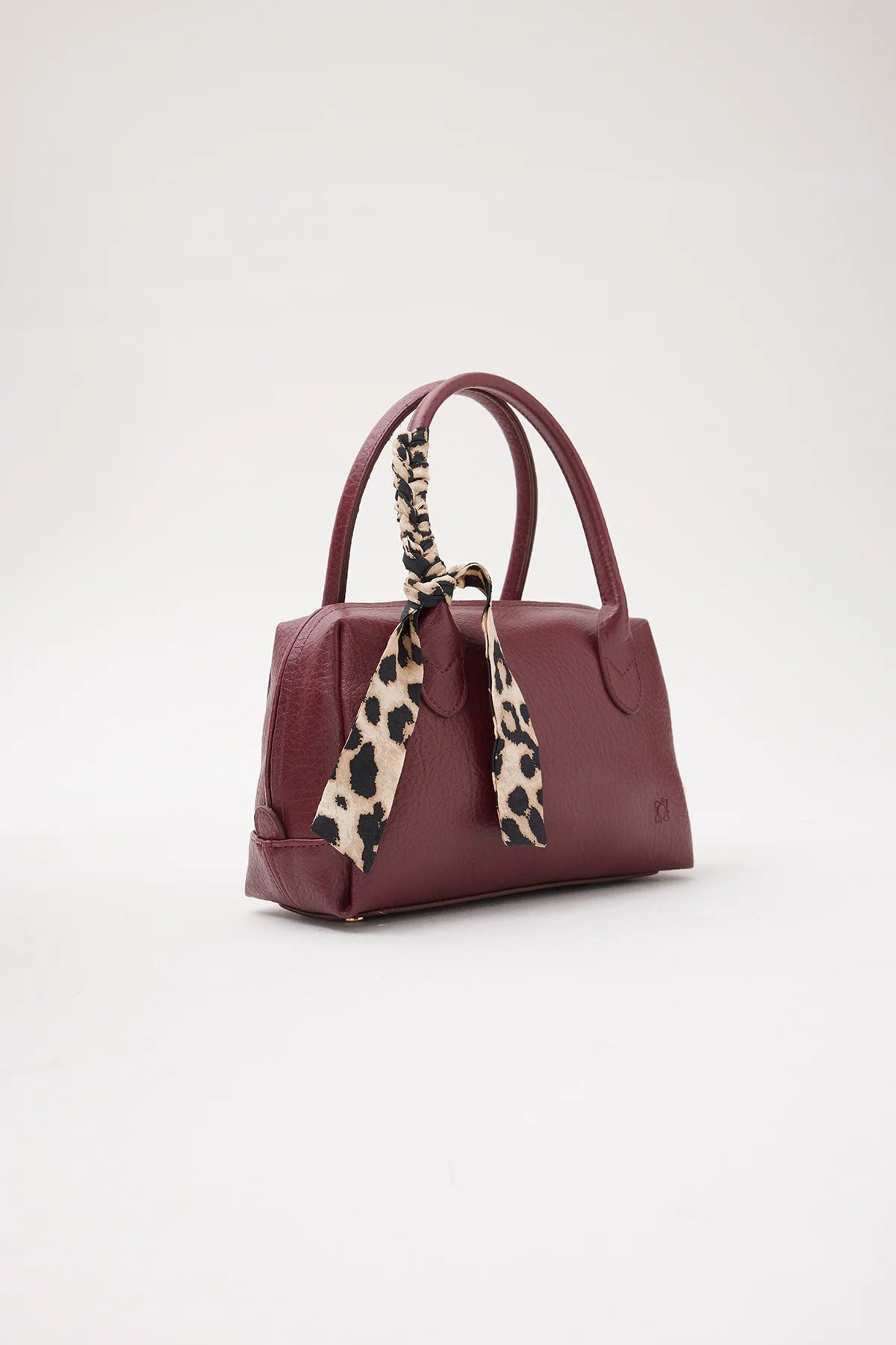 Women's Handbag with Scarf Detail
