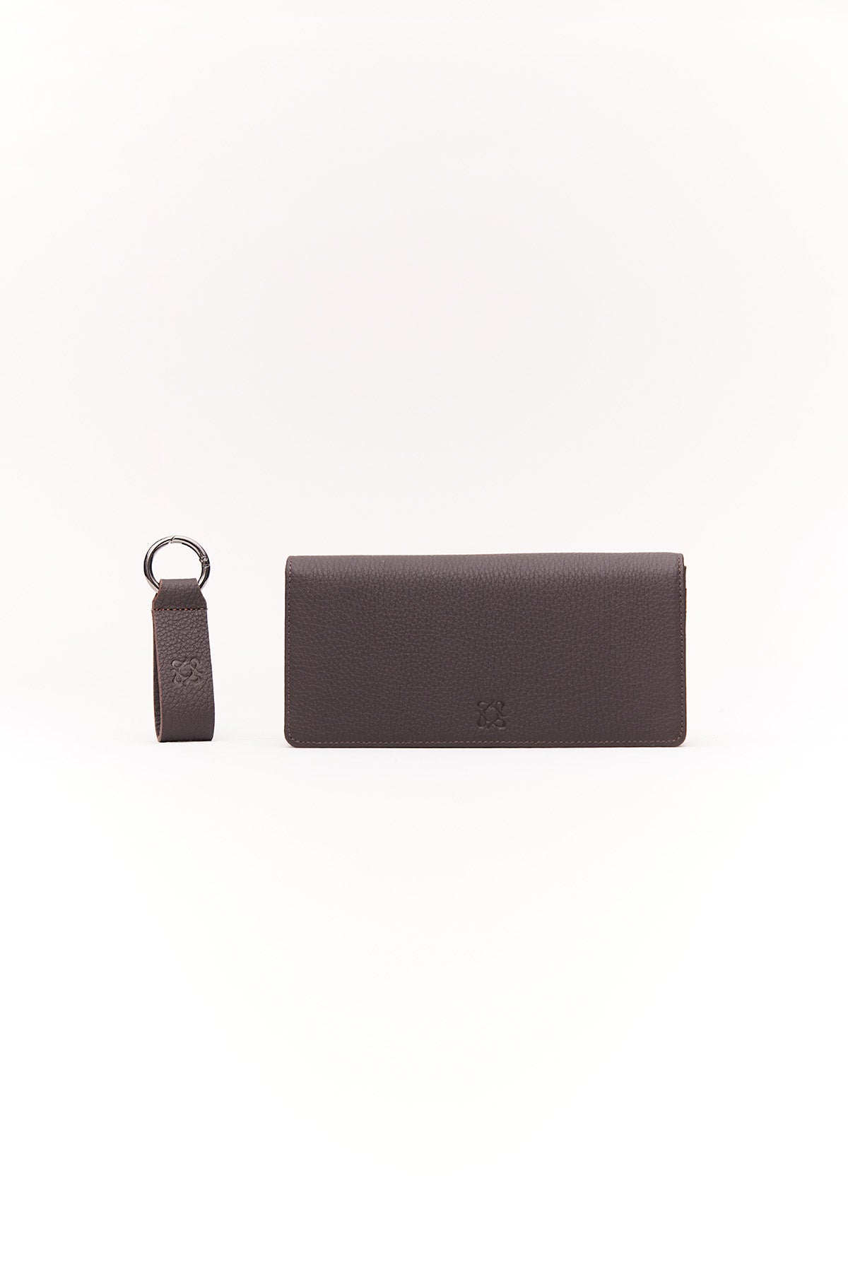 MEN'S COW LEATHER HANDLEBAR PORTFOLIO WALLET WITH PHONE COMPARTMENT