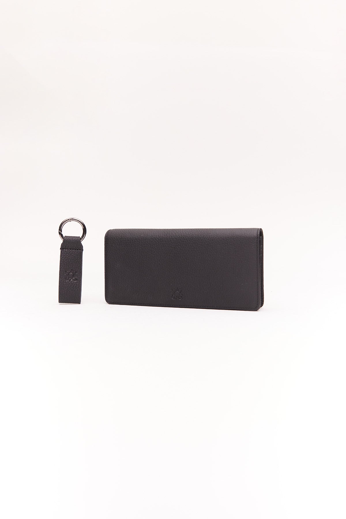 MEN'S COW LEATHER HANDLEBAR PORTFOLIO WALLET WITH PHONE COMPARTMENT