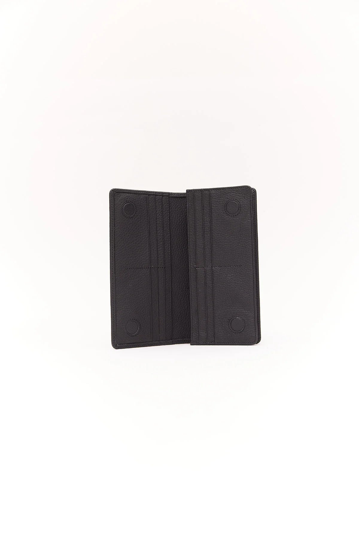 Men's Leather Long Cover Keychain Set Wallet