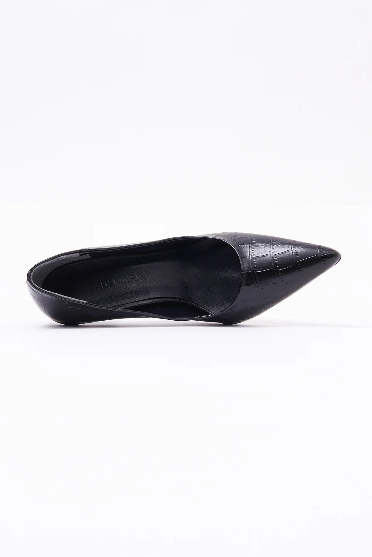 Women's Crocodile Pattern Pointed Toe High Heel Shoes