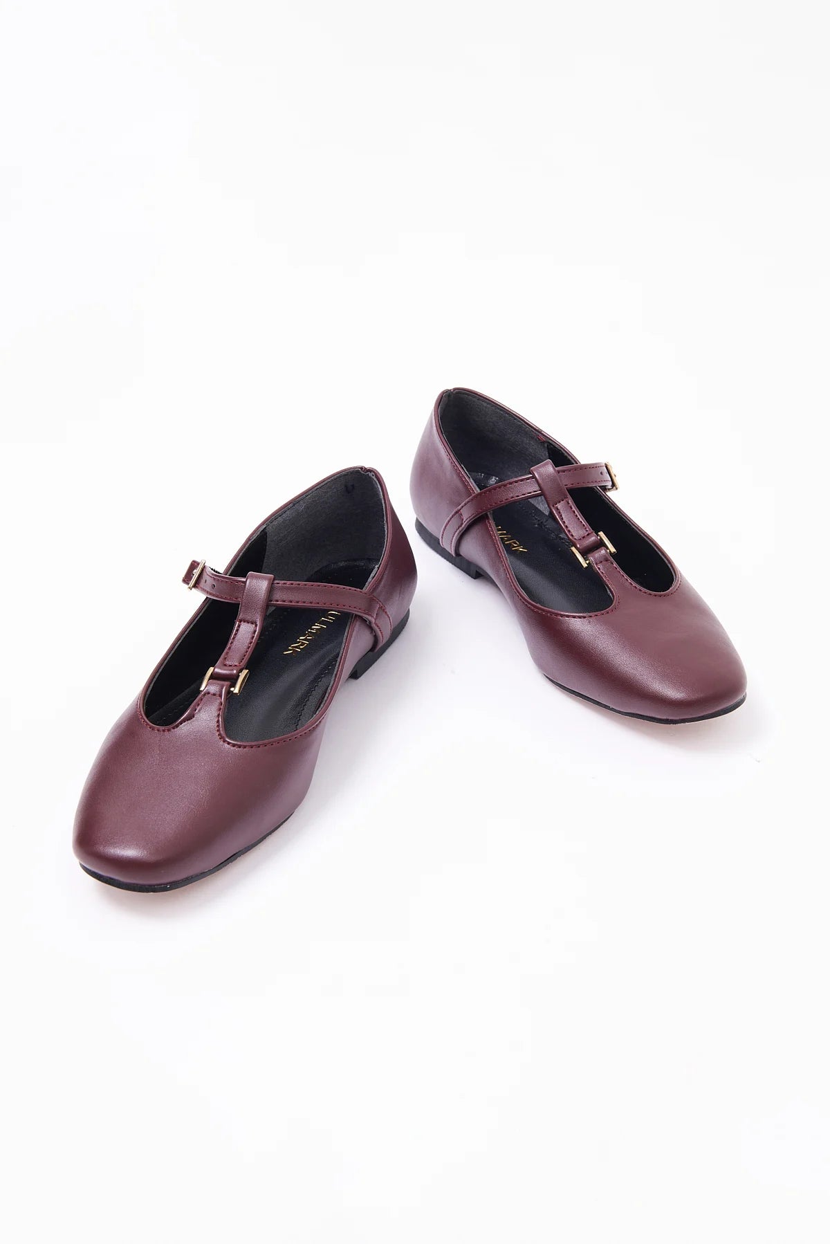Women's Single Strap Detail Ballet Flats