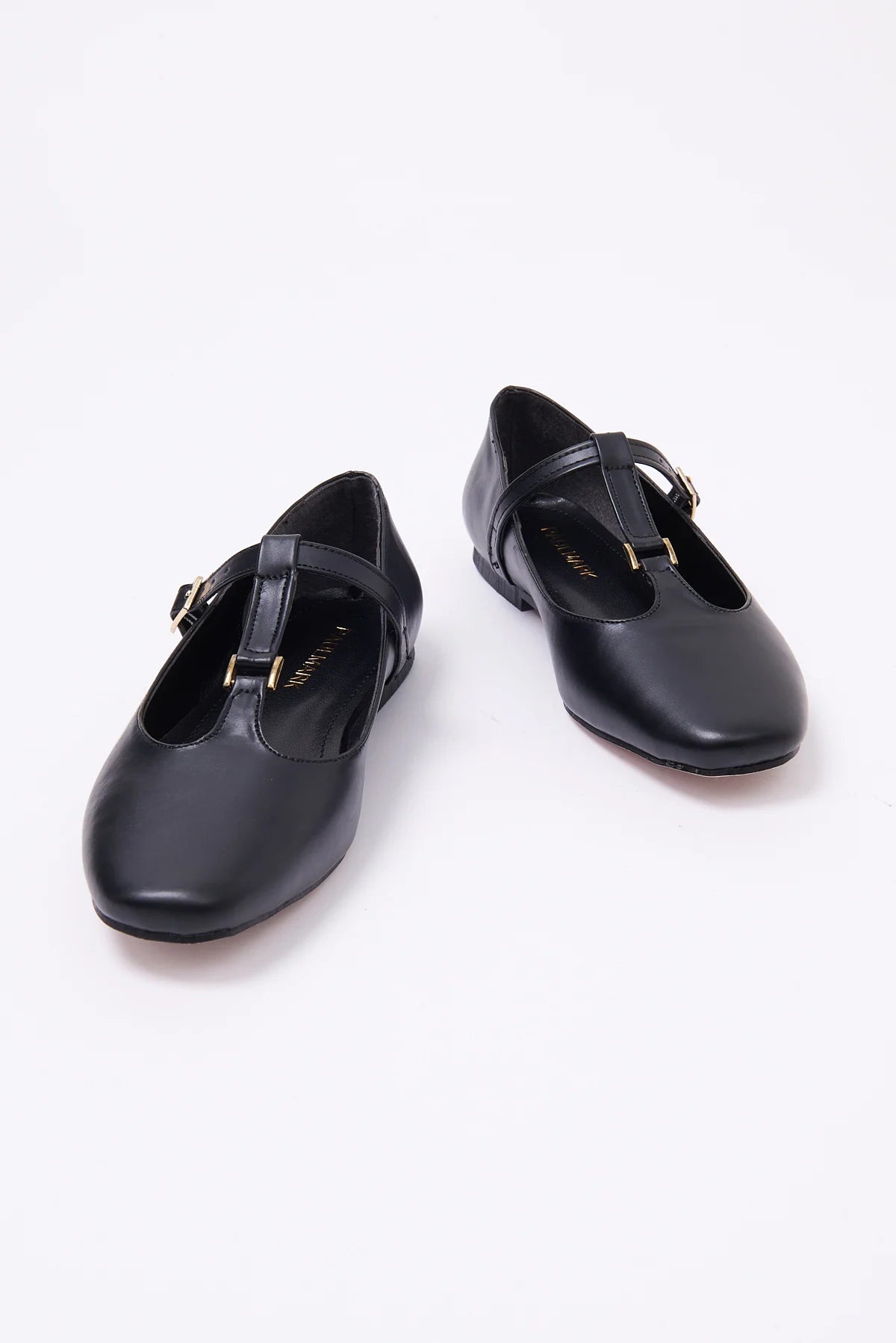 Women's Single Strap Detail Ballet Flats