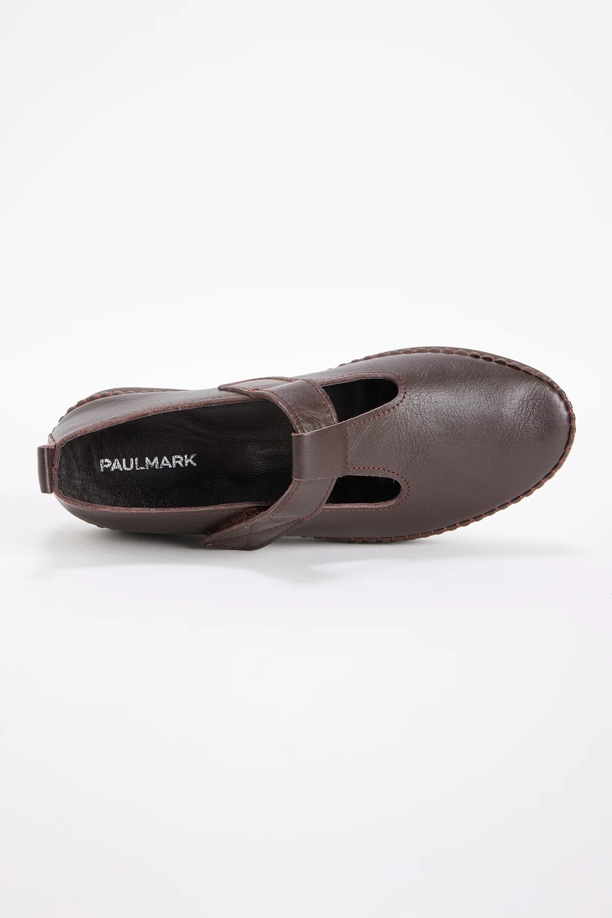 Women's Velcro T-Strap Ballerinas