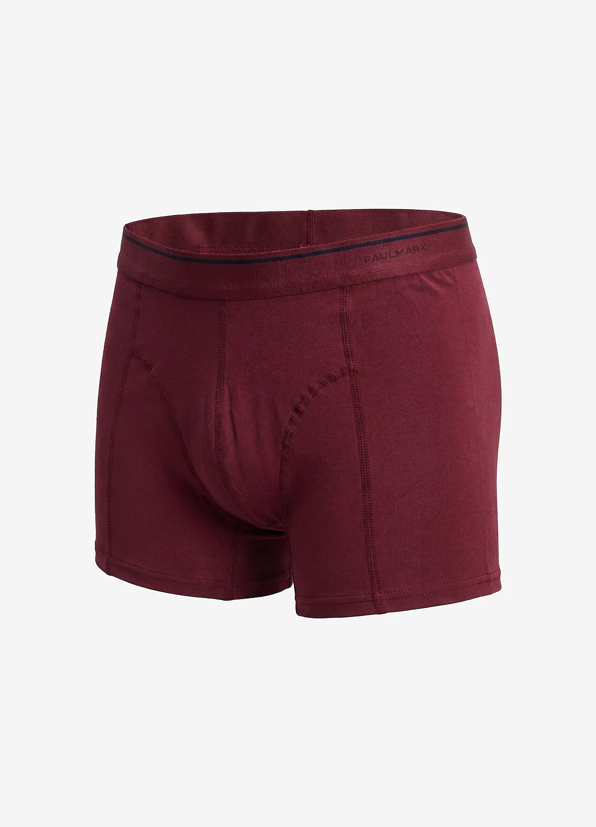 Erkek Pamuk Karışımı Düz ​​Renk Boxer Şort