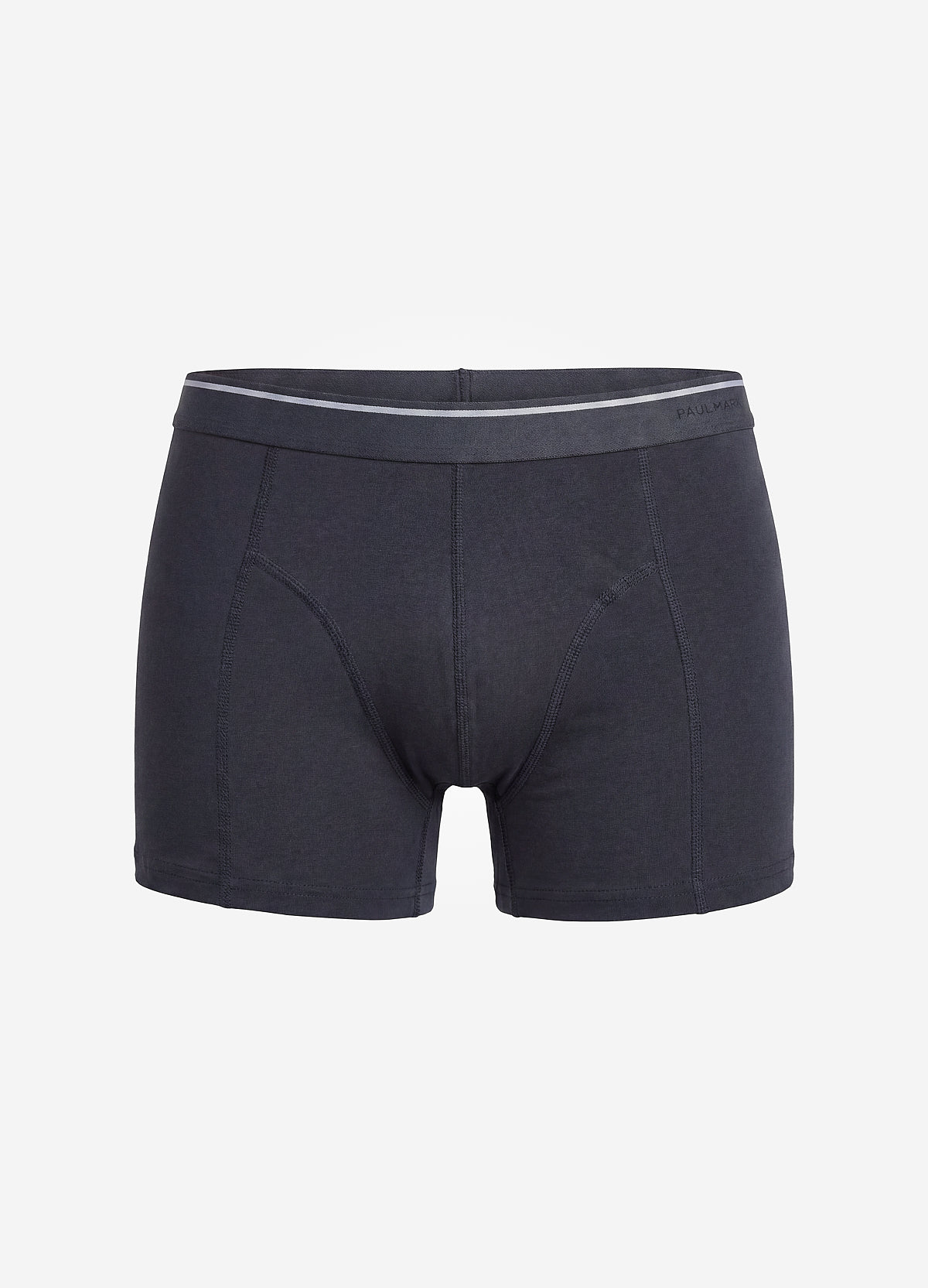 Erkek Pamuk Karışımı Düz ​​Renk Boxer Şort