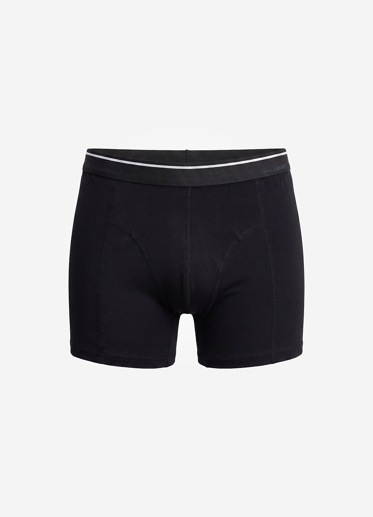 Erkek Pamuk Karışımı Düz ​​Renk Boxer Şort
