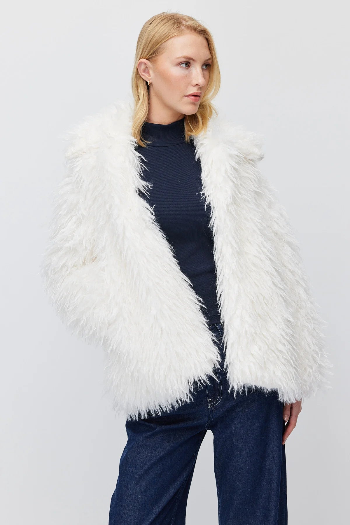 Women's Plush Fur Coat