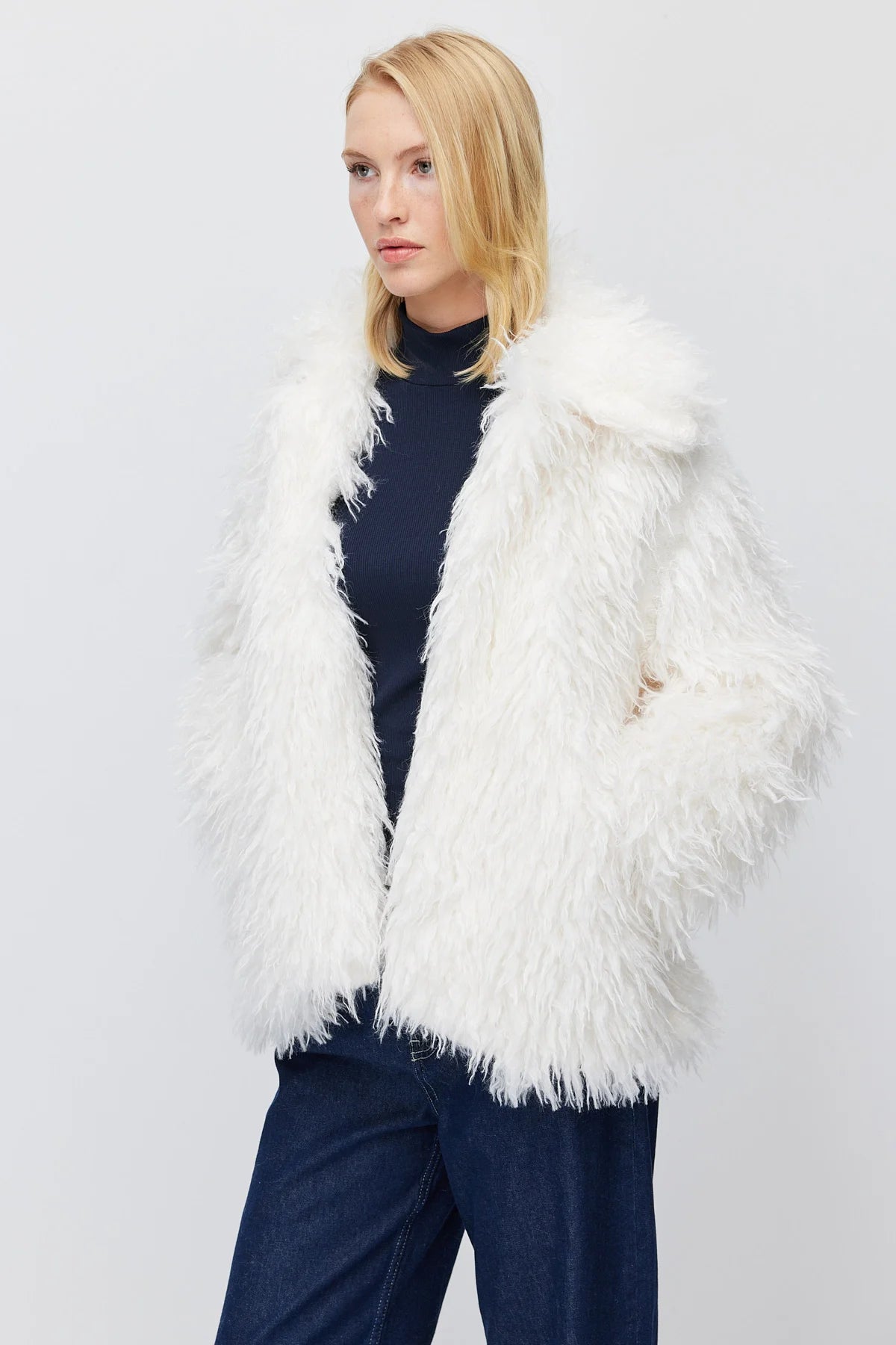 Women's Plush Fur Coat