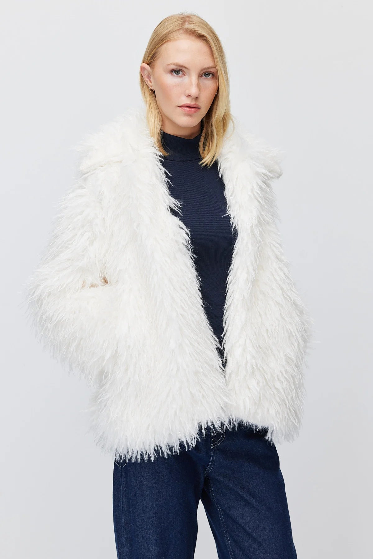 Women's Plush Fur Coat