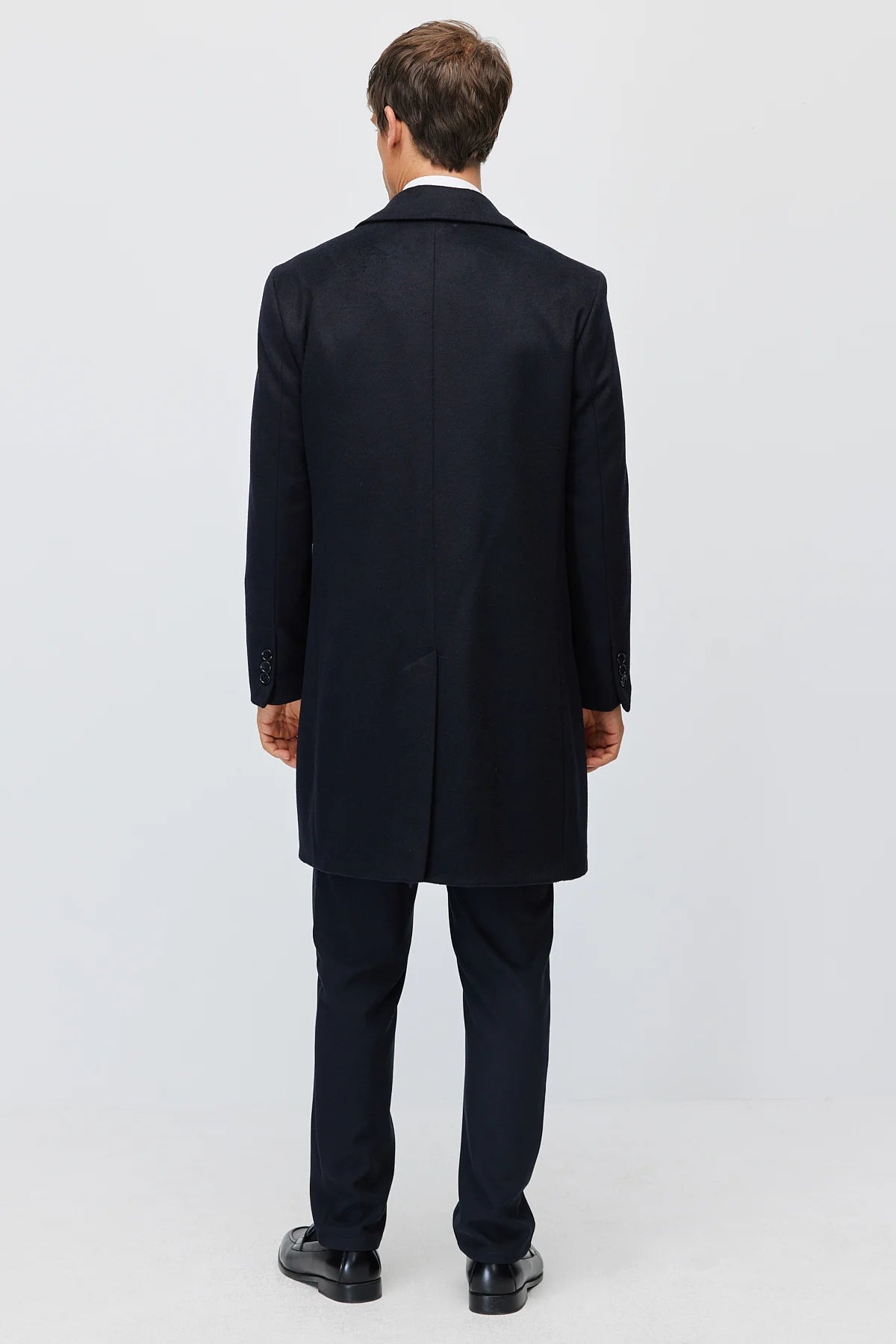 Men's Classic Collar Button-Down Coat