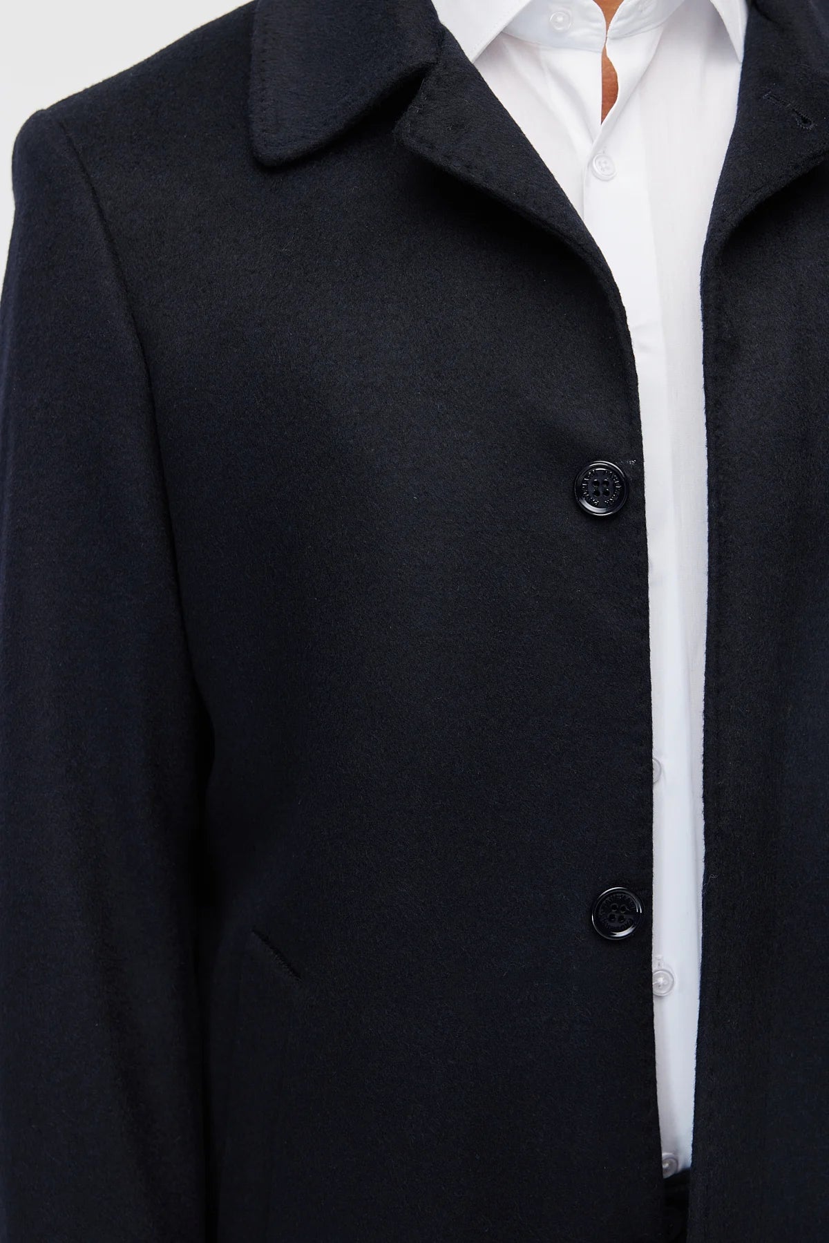 Men's Classic Collar Button-Down Coat