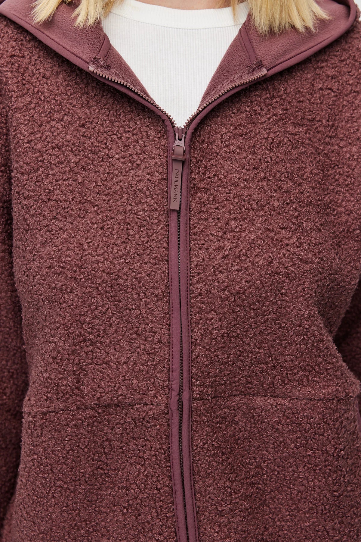 Women's Hooded Plush Fleece Sweatshirt