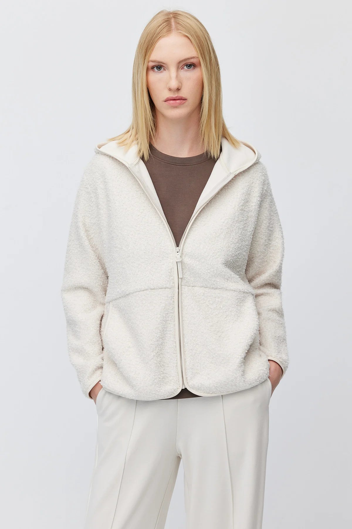Women's Hooded Plush Fleece Sweatshirt