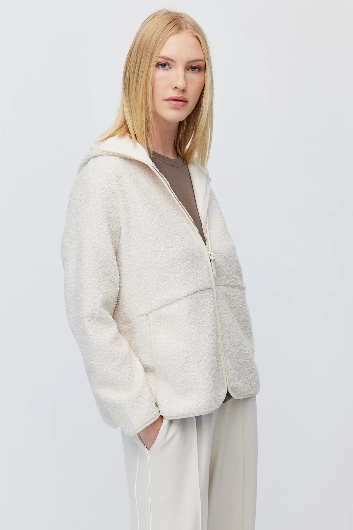 Women's Hooded Plush Fleece Sweatshirt