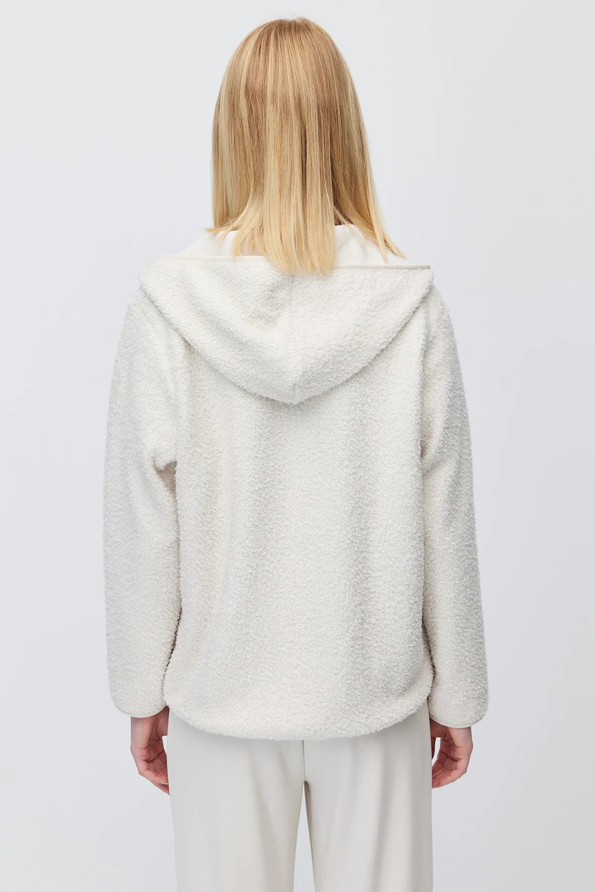 Women's Hooded Plush Fleece Sweatshirt